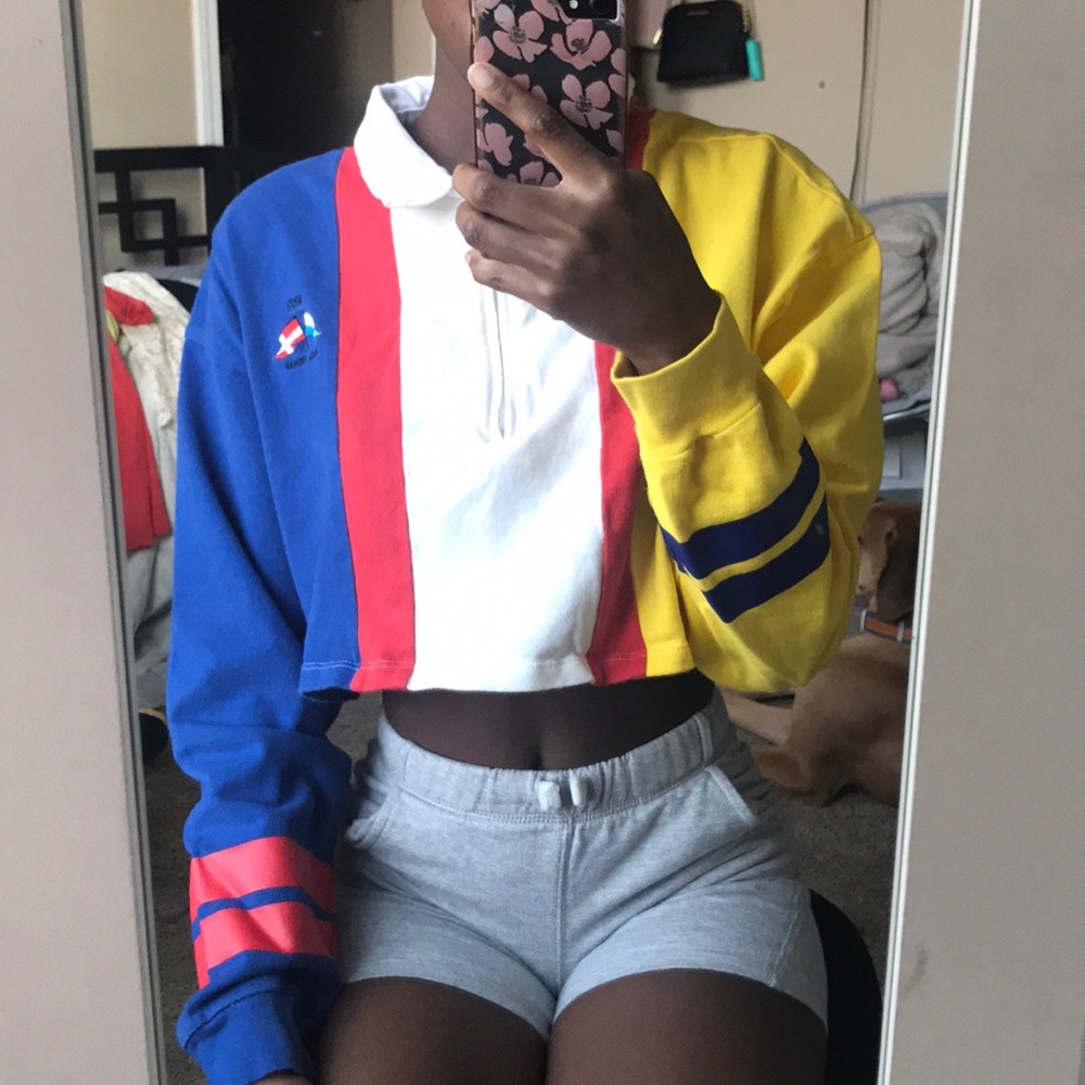 NY/US Sail Team crop top